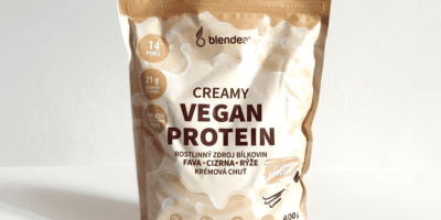 Recenze Blendea Vegan Protein krémový